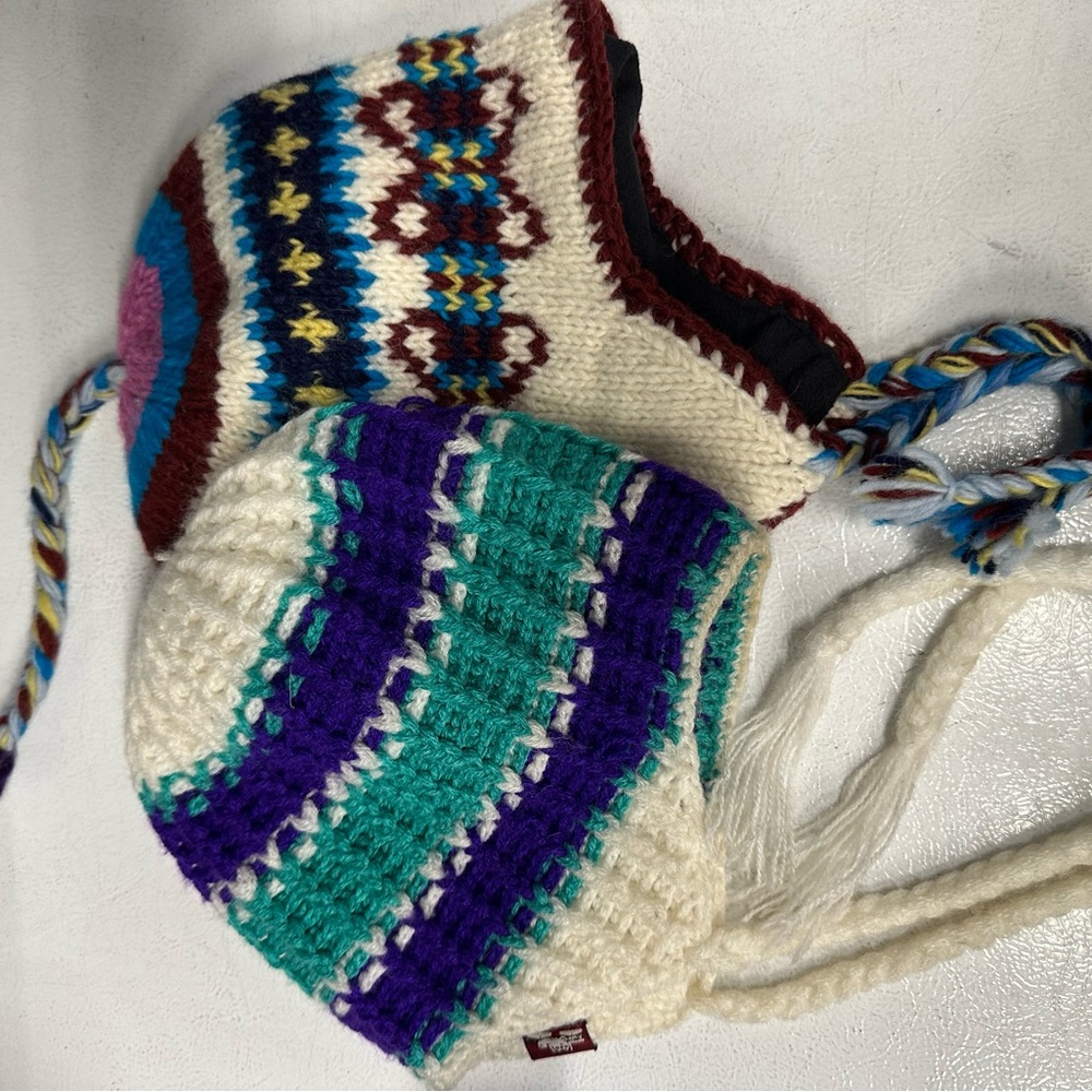 Colorful Knit Winter Hats